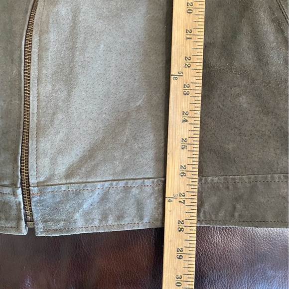 Patriotic Marines Leather Jacket Faux Sherpa Lined Bradford Exchange Military XL - Picture 10 of 14